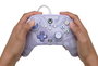 PowerA Manette Xbox avec cable XBGP0001-KJ - Manette officielle avec cable 3m pour Xbox Series X/S, One et Windows - 2 boutons programmables, double vibration, lavande