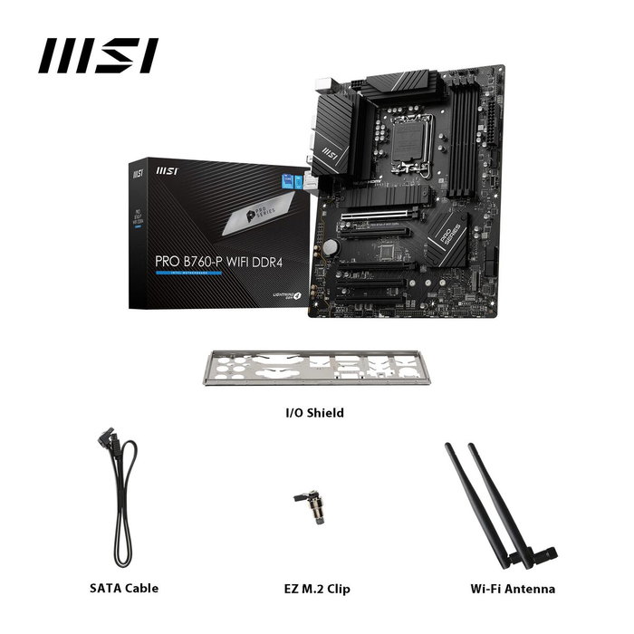 MSI PRO B760-P WIFI DDR4