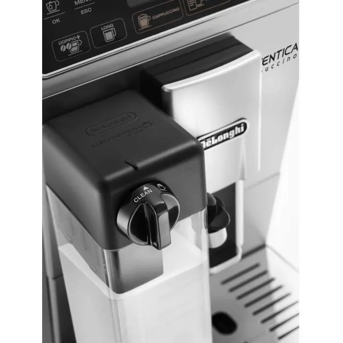 De'Longhi Autentica ETAM29.660.SB - Machine à café expresso broyeur argent avec système LatteCrema et carafe à lait - 4 recettes - 150g réservoir grains, 1.4L réservoir d'eau De'Longhi Autentica ETAM29.660.SB - Machine à café expresso broyeur argent avec système LatteCrema et carafe à lait - 4 recettes - 150g réservoir grains, 1.4L réservoir d'eau