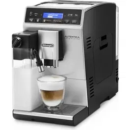 Delonghi ETAM29.660.SB - Expresso broyeur Autentica Cappuccino avec système Latte Crema, réservoir grains 150 g, réservoir eau 1.4 L, argent