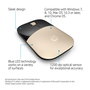 HP Souris sans fil Z3700 - Souris optique avec capteur 1200 dpi, connexion USB 2.4 GHz et design portable pour Windows et Mac