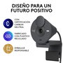 Logitech Brio 300 Webcam Full HD 1080p graphite USB-C avec micro intégré et cache confidentialité