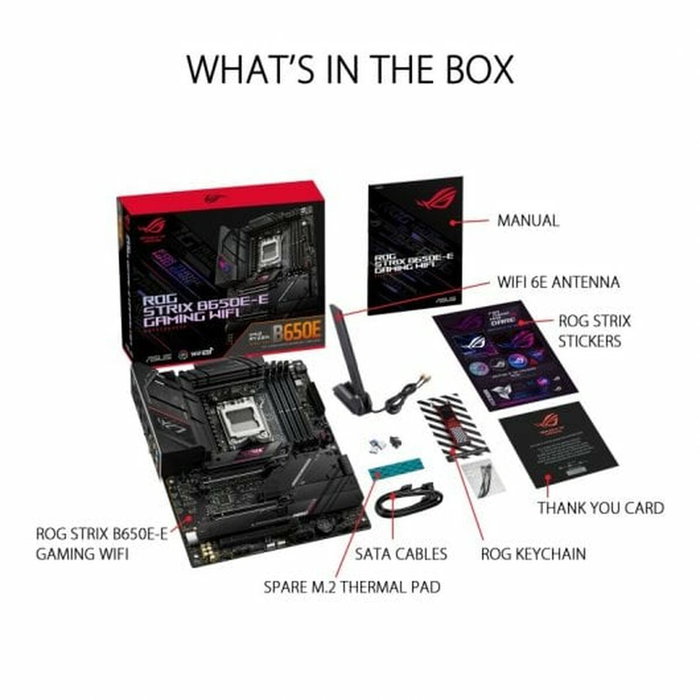 Asus ROG STRIX B650E-E GAMING WIFI Black