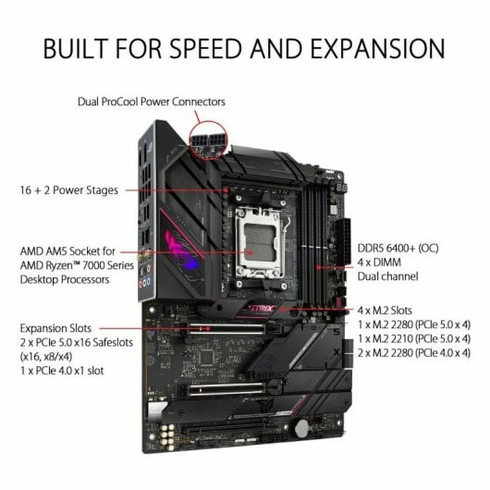 Asus ROG STRIX B650E-E GAMING WIFI Black