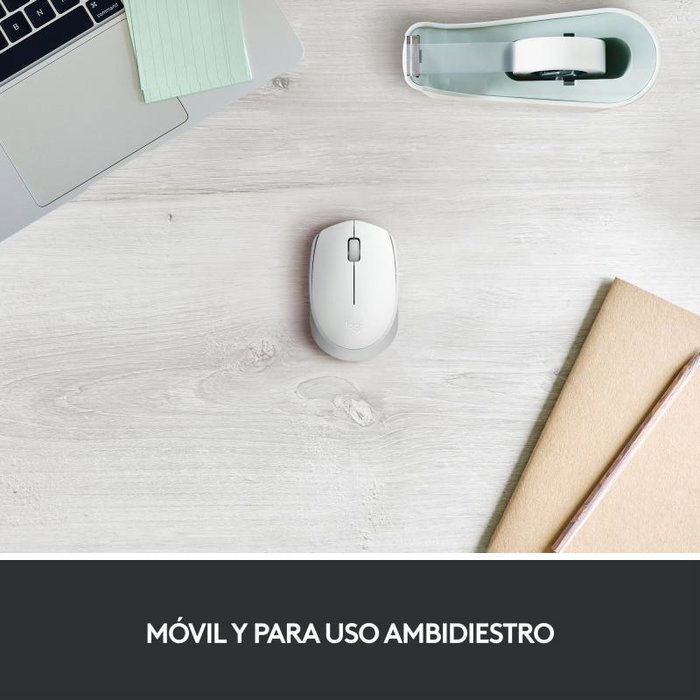 Logitech M171 Souris sans fil 2,4 GHz - Blanc