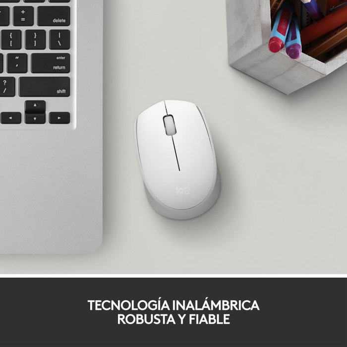 Logitech M171 Souris sans fil 2,4 GHz - Blanc