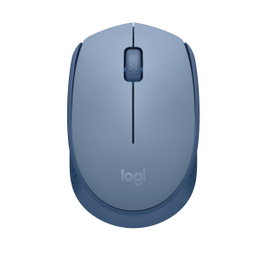 Logitech M171 Souris sans fil Optique Gris bleu