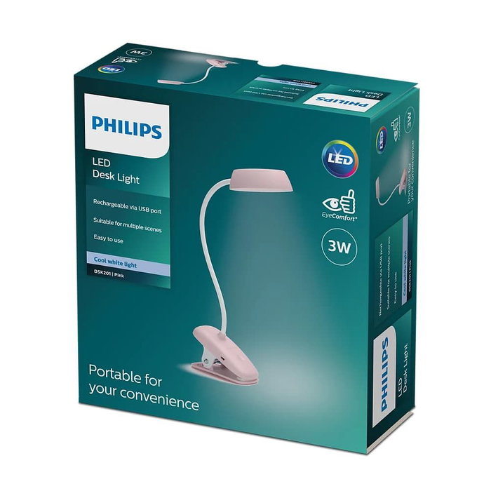 Lampe de bureau Philips Lámpara de mesa Rose 3 W Lampe de bureau Philips Lámpara de mesa Rose 3 W