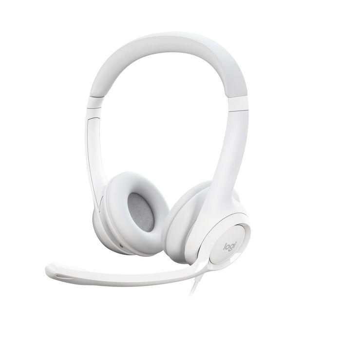 Logitech H390 - Casque audio USB avec microphone antibruit, ajustable et contrôle en ligne pour PC, ordinateur, télétravail et jeux