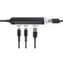 Conceptronic HUBBIES12B Hub USB-C à 4 ports