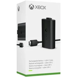 Microsoft Kit Play & Charge Xbox - Batterie rechargeable et câble USB-C pour manettes Xbox Series X/S (nouvelle génération)