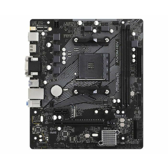 Carte Mère ASRock A520M-HDV AMD A520 Carte Mère ASRock A520M-HDV AMD A520