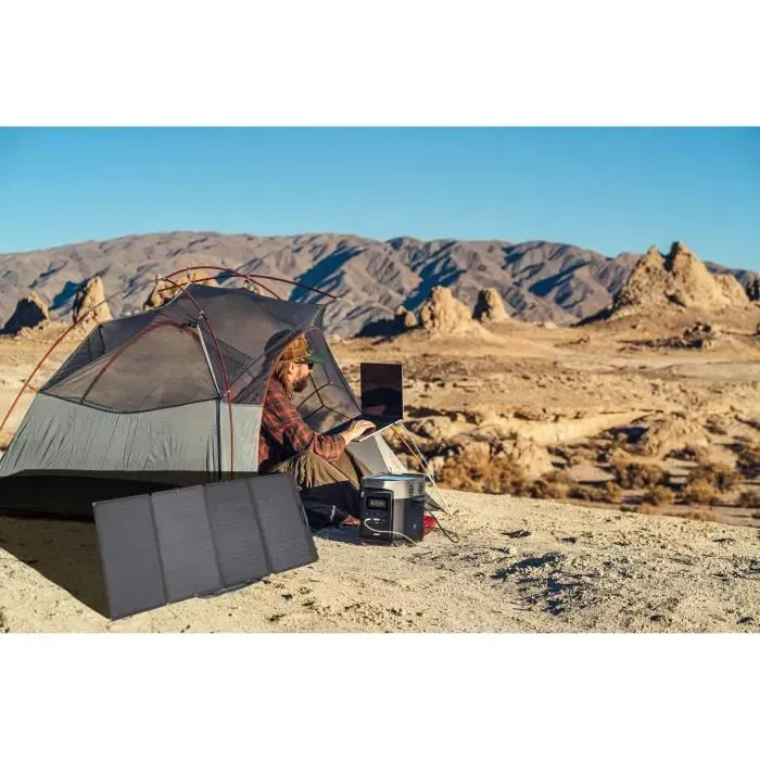 EcoFlow Panneau Solaire 160W Silicium IP68 ECO4897082663089