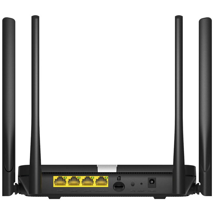Cudy LT500 Routeur 4G LTE AC1200 Wi-Fi Mesh Bi-Bande, 4 Antennes, Ports Ethernet, Noir