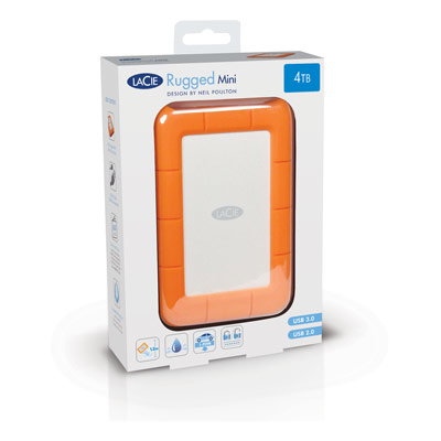 LaCie Rugged Mini Disque Dur Externe 2TB 2.5" USB-C HDD Portable Résistant aux Chocs LaCie Rugged Mini Disque Dur Externe 2TB 2.5" USB-C HDD Portable Résistant aux Chocs