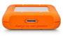 LaCie Disque dur externe portable Rugged Mini 4 To USB 3.0 résistant aux chocs, à l'eau et aux pressions (1 tonne)