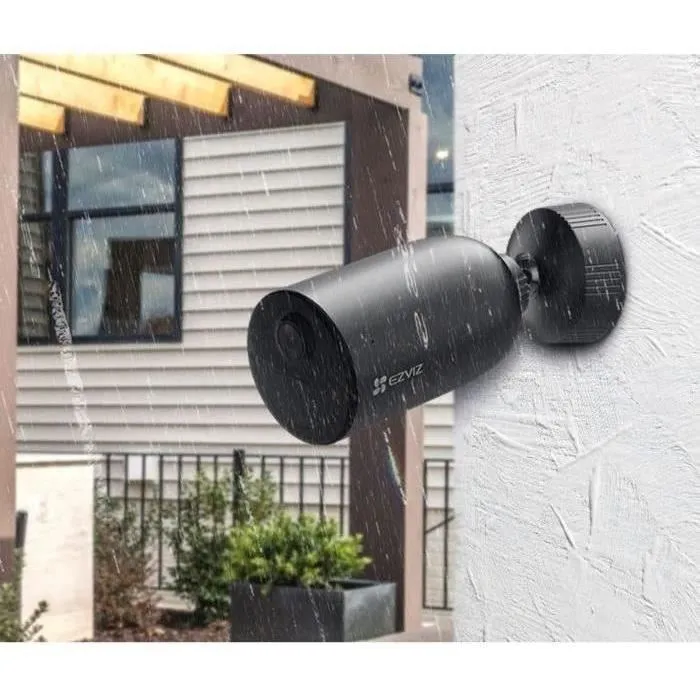 Ezviz Camera EB3 - Camera de surveillance exterieure sans fil 2K HDR, autonomie 120 jours, facile a installer