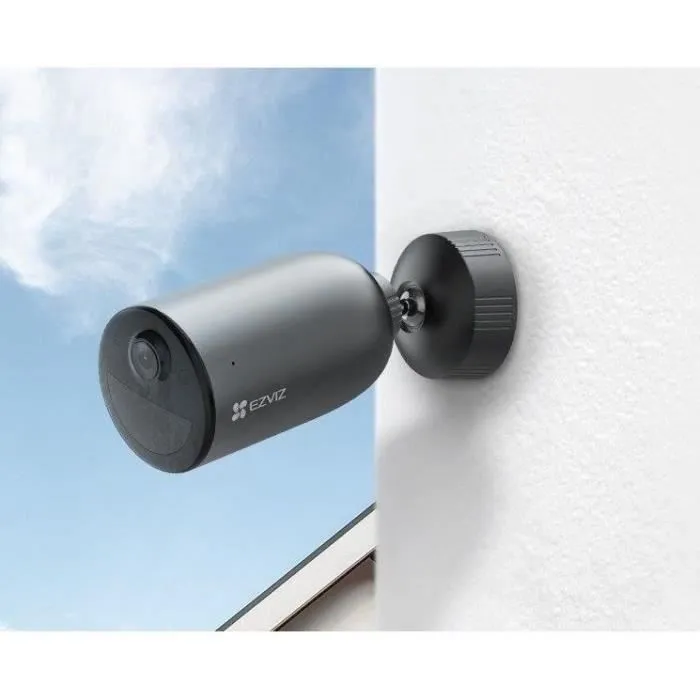 Ezviz Camera EB3 - Camera de surveillance exterieure sans fil 2K HDR, autonomie 120 jours, facile a installer