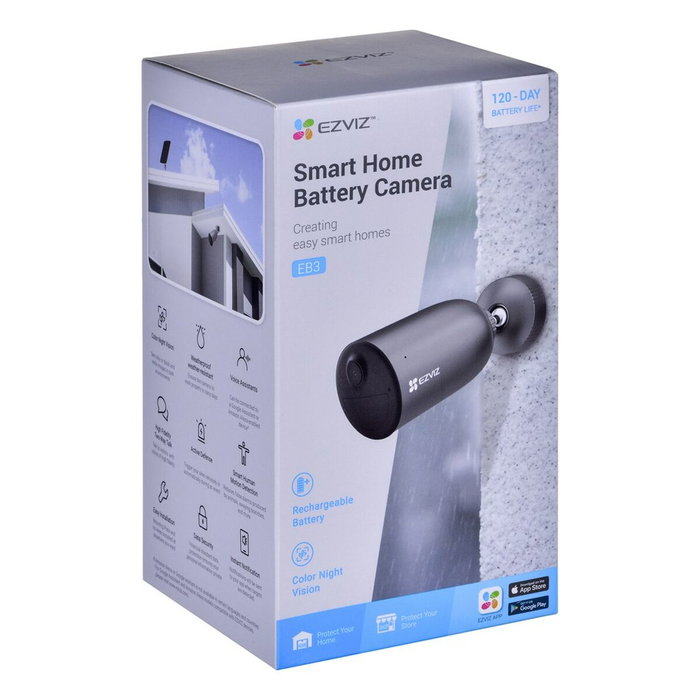 Ezviz EB3 Caméra de surveillance sans fil 2K