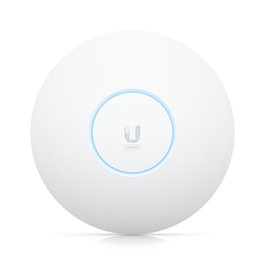 Ubiquiti Point d'accès WiFi 6E plafonnier Triple Bande (2.4/5/6 GHz) avec PoE+, débit 10.2 Gbps, 1 port 2.5GbE