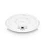Ubiquiti Point d'accès WiFi 6E plafonnier Triple Bande (2.4/5/6 GHz) avec PoE+, débit 10.2 Gbps, 1 port 2.5GbE