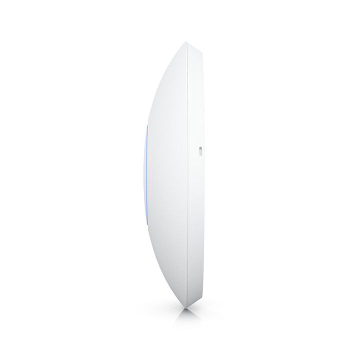 Ubiquiti Point d'accès WiFi 6E plafonnier Triple Bande (2.4/5/6 GHz) avec PoE+, débit 10.2 Gbps, 1 port 2.5GbE