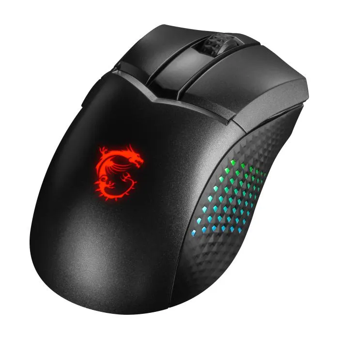 MSI CLUTCH GM51 LIGHTWEIGHT WIRELESS Souris Gaming Sans Fil Légère Charge Rapide 150h Autonomie MSI CLUTCH GM51 LIGHTWEIGHT WIRELESS Souris Gaming Sans Fil Légère Charge Rapide 150h Autonomie