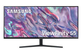 Samsung LS34C500GAU / LS34C500GAUXEN - Écran plat ViewFinity 34 pouces (86,4 cm) Noir - Moniteur incurvé WQHD, 100 Hz, AMD FreeSync