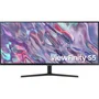 Samsung LS34C500GAUXEN - Ecran PC incurvé 34 pouces 21:9, Résolution UWQHD 3440x1440, 100 Hz, Dalle VA, Temps de réponse 5 ms, HDMI