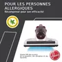 Hoover MBC500UV Aspirateur pour Matelas et Textiles Ultra Vortex 500 W avec Lampe UV-C Antibactérienne - Anti-Allergies et Poils d'Animaux