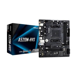 ASRock A520M-HVS Carte mère Micro ATX Socket AM4 Chipset AMD A520 DDR4 HDMI PCIe 3.0 90-MXBE60-A0UAYZ