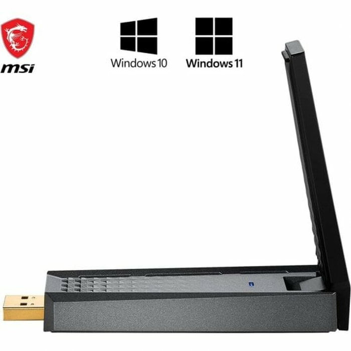 MSI GUAX18 Adaptateur WiFi 6 USB AX1800