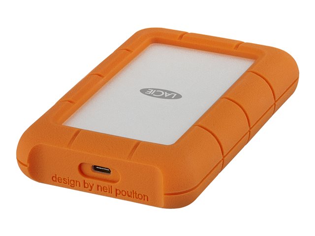 LaCie Disque Dur Externe Rugged 1To 2,5" USB-C USB 3.2 Gen 1 Résistant aux Chocs LaCie Disque Dur Externe Rugged 1To 2,5" USB-C USB 3.2 Gen 1 Résistant aux Chocs