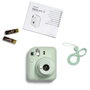 Fujifilm Instax Mini 12 16806119 Appareil Photo Instantané Bleu Pastel avec Flash Auto et Mode Selfie