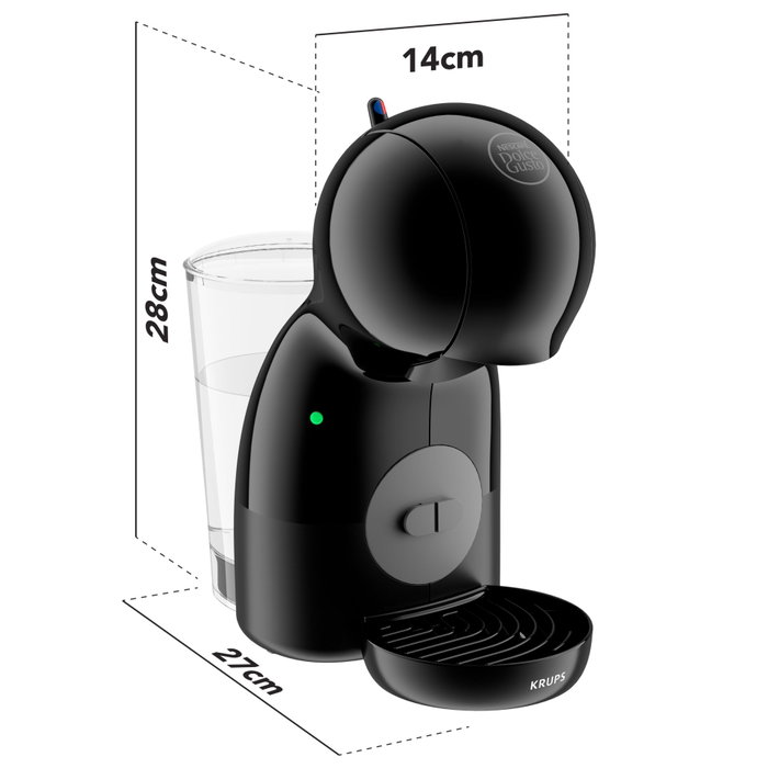 Krups KP1A3BKA Cafetière à capsules Noir et Gris 800 ml
