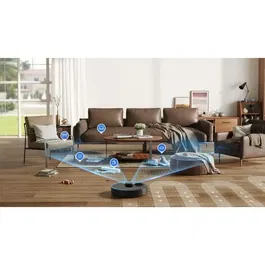 Dreame D10s Pro Robot aspirateur et serpillère intelligent avec action IA, navigation LDS, 5000 Pa, autonomie 280 min