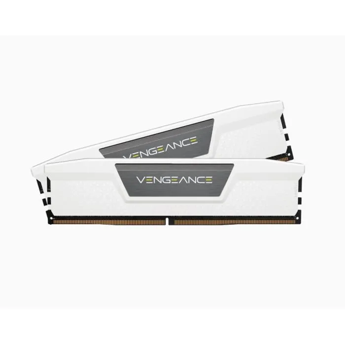 Corsair Revenge DDR5 32GB (2x16GB) DIMM 5200 MHz 1.25V Blanc CMK32GX5M2B5200C40W Corsair Revenge DDR5 32GB (2x16GB) DIMM 5200 MHz 1.25V Blanc CMK32GX5M2B5200C40W