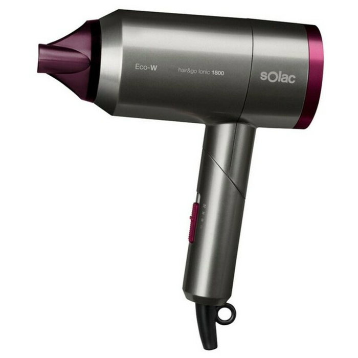Sèche-cheveux Solac Hair&Go Ionic Pliable Sèche-cheveux Solac Hair&Go Ionic Pliable