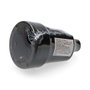 Edm Base aérienne en caoutchouc noire 10/16A 250V IP44 4,8mm
