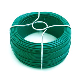 Filgraf Rouleau de fil de fer forré vert, 1,40 mm x 50 m