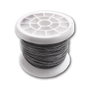 Fil argenté gainé acier n°6 0,40 mm x 50 mètres