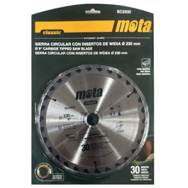 Mota Scie circulaire widia 230mm 30 dents
