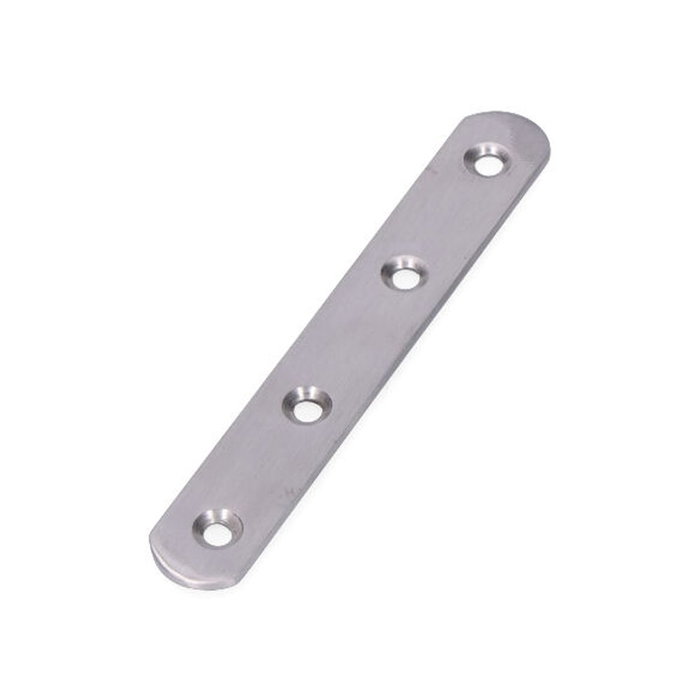 Edm Pletina de union acier inoxydable 125 x 19 x 2 mm plaque rectangulaire Edm Pletina de union acier inoxydable 125 x 19 x 2 mm plaque rectangulaire