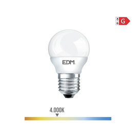 Edm Ampoule LED sphérique E27 5W 400lm 4000K