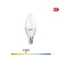 Edm E14 Ampoule LED Vela 5W 400lm 4000K Blanc Froid Ø3,5 x 10cm non dimmable
