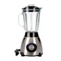 Edm Batteur mixeur verre 550 W 1,5 L inox chromé noir