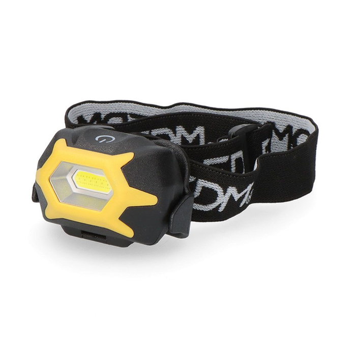 Lanterne LED pour la Tête EDM 36385 XL Jaune Noir 1 W 120 Lm Lanterne LED pour la Tête EDM 36385 XL Jaune Noir 1 W 120 Lm