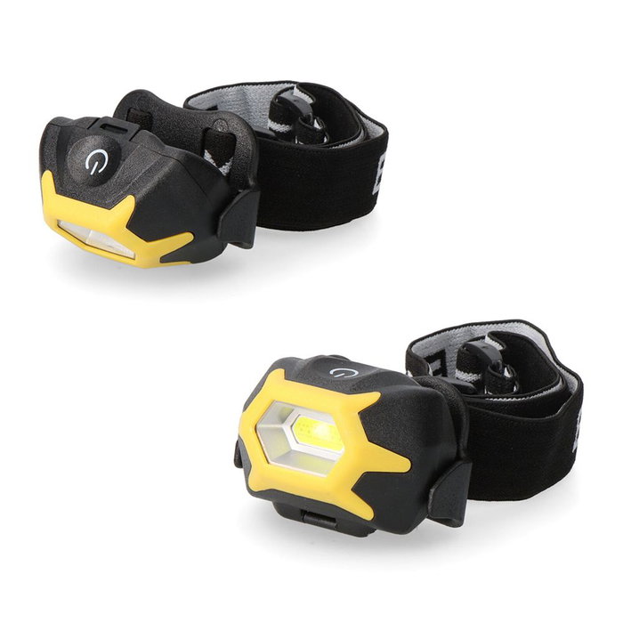 Lanterne LED pour la Tête EDM 36385 XL Jaune Noir 1 W 120 Lm Lanterne LED pour la Tête EDM 36385 XL Jaune Noir 1 W 120 Lm