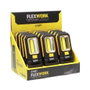Edm Lampe torche LED XL Flex Work 150 lm + 3 mini LED 7 lm, avec crochet et aimant, 3 piles AAA incluses, IP20