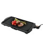 Edm Table de cuisson 2000 W 645 x 300 x 85 mm Antiadhésive Température réglable Noir Métal/Téflon